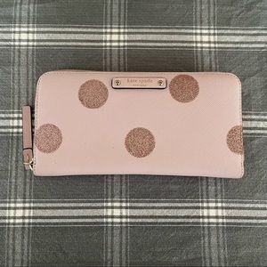 Kate Spade Glitter Dot Wallet